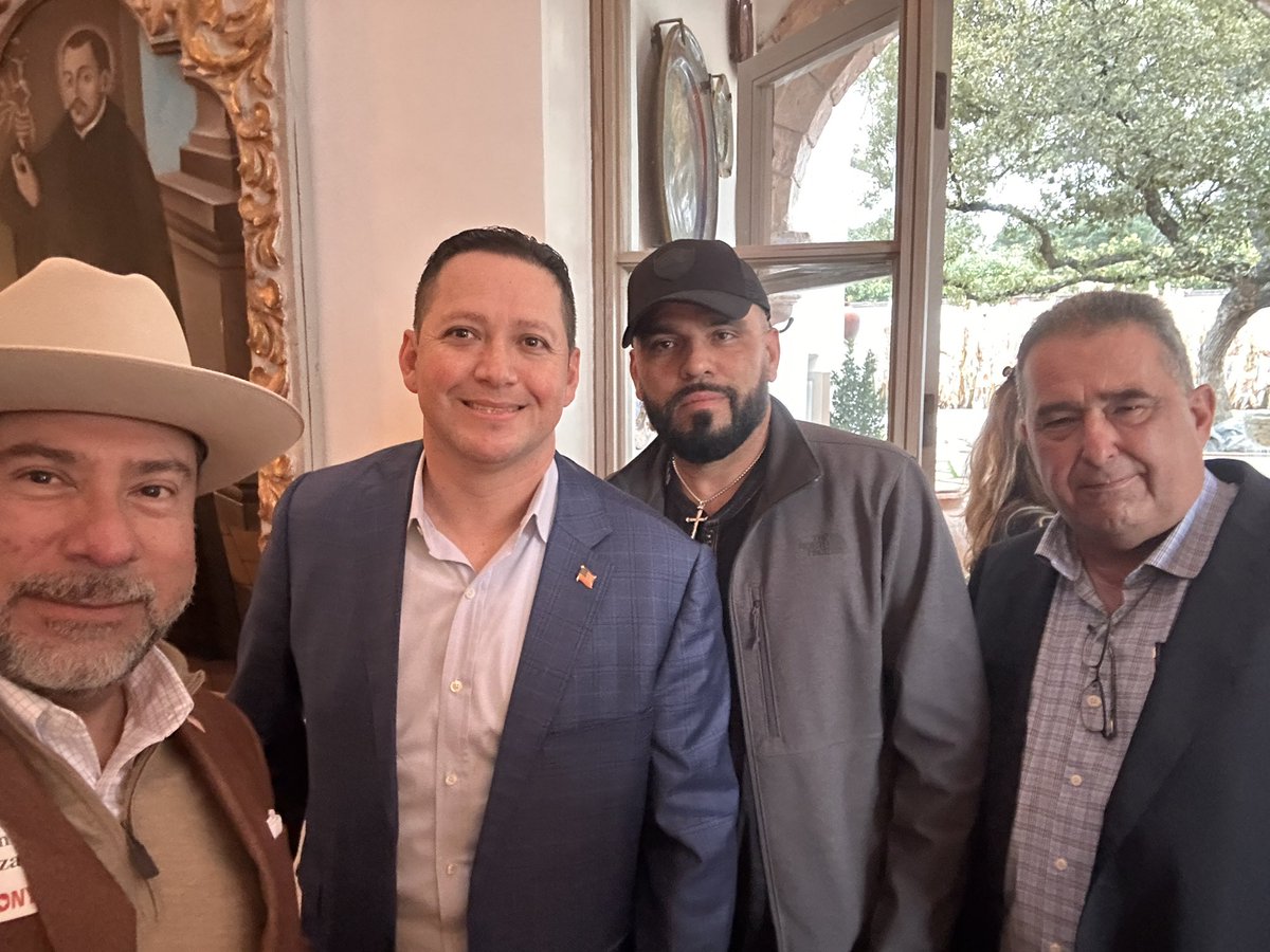 EMCStratGroup's tweet photo. Happy to show our support for our friend Congressman Tony Gonzales. Thank you Tony for your service to our nation, the State of Texas, and the 23rd Congressional District! Shout out to former Congressman Henry Bonilla. Always great to see you Henry! https://t.co/OqjYj7BXKo