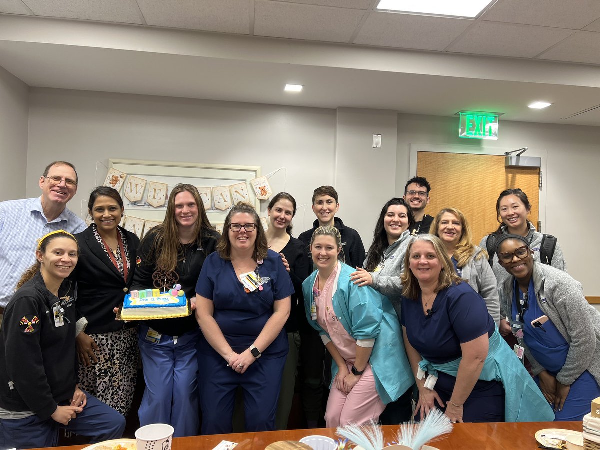 We at <a href="/UMMCRadiology/">UMMCRadiology</a> are lucky to some amazing fellows in cardiothoracic radiology! Today we showered one of our favorites- Elizabeth as she enters this next phase of her life!