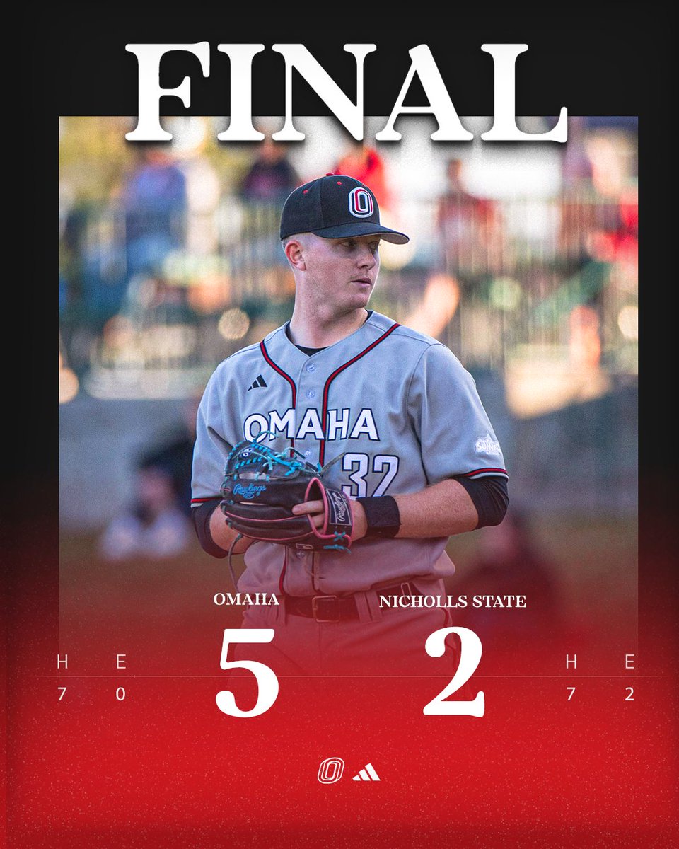 Omaha Baseball (@omahabsb) on Twitter photo Put it in the Books! Omaha has it's first win of the year!
#OmahaBSB Put it in the Books! Omaha has it's first win of the year!
#OmahaBSB