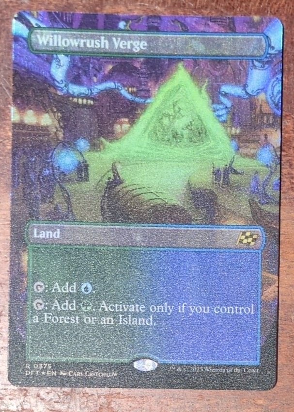TheSundry's tweet photo. Only card of note in pack five. Foil. #MTGAetherdrift #boxreport https://t.co/cBUDIznowE