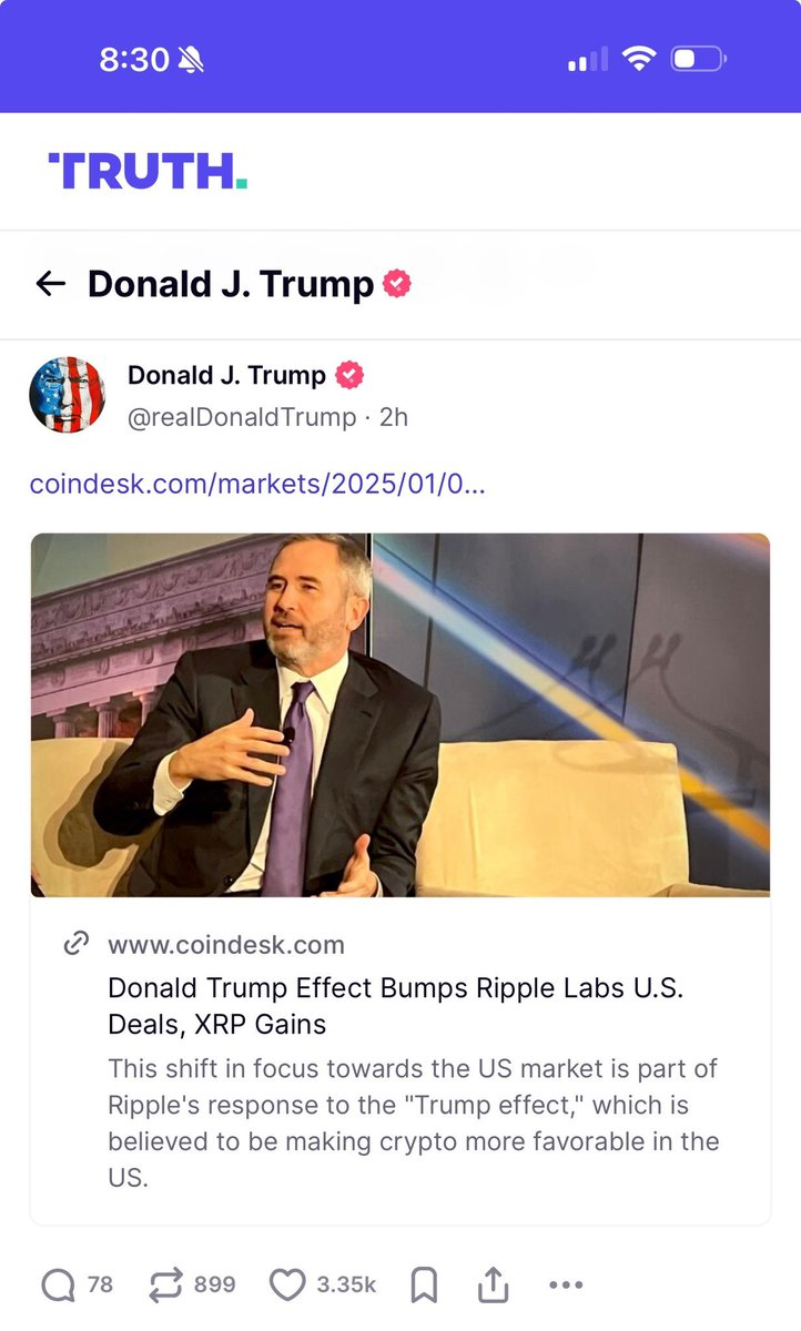 I told you it was coming...

Now we just need those magic words.

XRP 😉