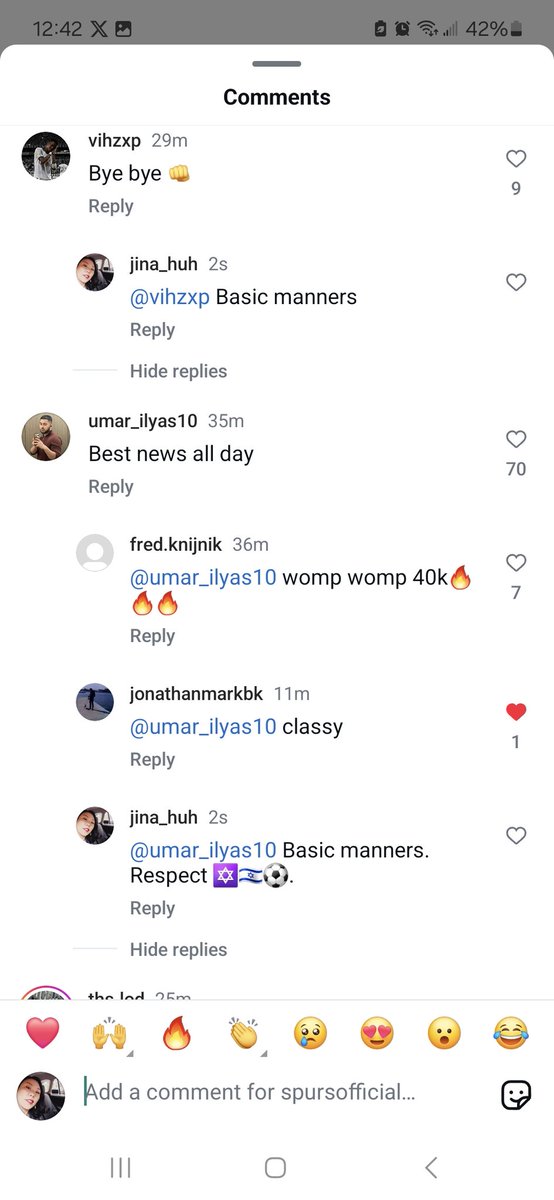 jina_huh's tweet photo. @PwC_UK:

Alerting you that your employee Umar Ilyas (Audit Associate since Sept 2023; @cardiffuni '23) is a classless, antisemitic, anti-Israel hater.

Aug 27, 2024: Ilyas posted an Instagram story of ✡️🇮🇱⚽️ @Manorsolomon with "OFF YOU POP SCUMBAG" in response to @SpursOfficial+ https://t.co/oh7vrlkaYm
