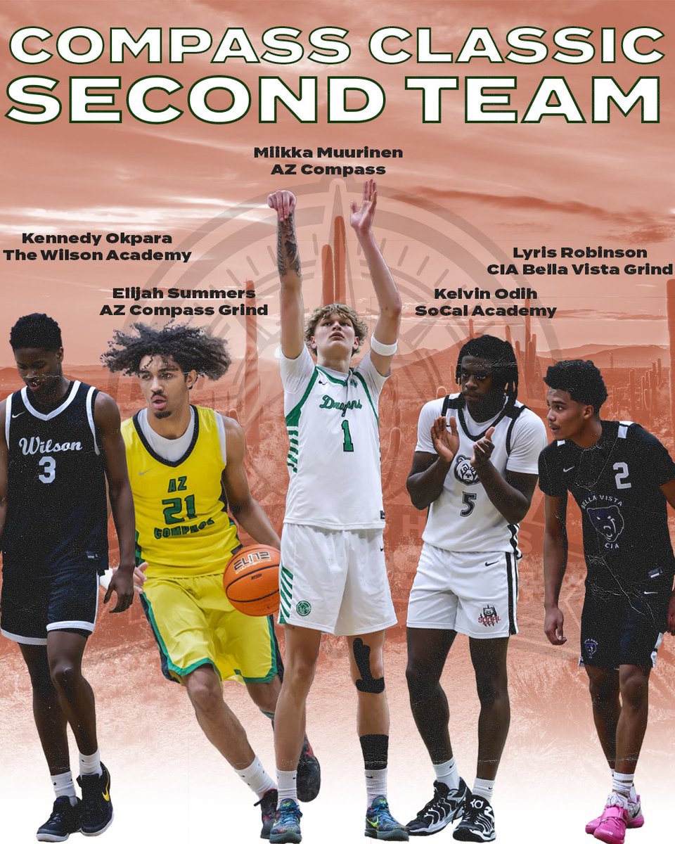 Take a look at our Compass Classic all tournament first and second teams!

Thank you to all the schools that participated in this years’ event! <a href="/PhhPrep/">PHH PREP HS</a> <a href="/skylineprep/">Skyline Prep Hoops</a> <a href="/TWABasketball/">Wilson Academy Basketball</a> <a href="/5ivestaracademy/">5ivestaracademy</a> <a href="/BellaVistaHoops/">Bella Vista Prep</a> @SHA_EaglesBBall <a href="/SocalAcad/">SoCal Academy</a> <a href="/EduprizeEagles/">Eduprize Hoops</a> <a href="/SoAzVols/">Premier Prep Tucson Volunteers</a>