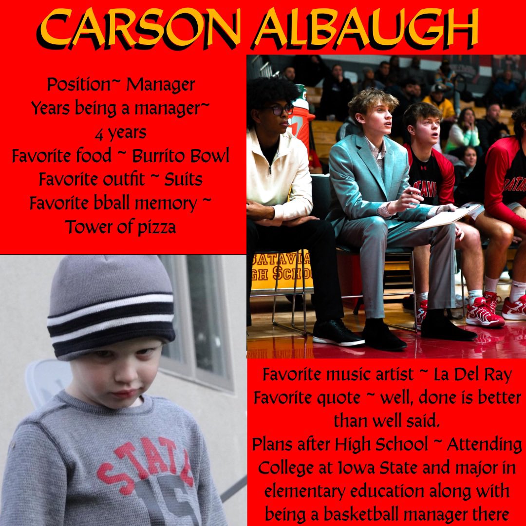 Senior Night tomorrow! Carson Albough! <a href="/AlbaughCarson/">Carson Albaugh</a>