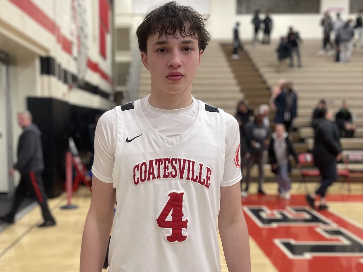 ELITE High School Scouting (@elitehsscouting) on Twitter photo ‘28 Colton Hiller (📷) was active + efficient while leading a balanced attack as <a href="/CVilleBoysHoops/">Coatesville Boys Basketball</a> romped past <a href="/dwesthoops/">Downingtown West</a> 68-37. ‘25 Amon Fowlkes (team-high 11pts) was a two-way pest as ‘26 Larry Brown, ‘27 Max Hiller scored effectively up front.
‘26 Brady Moore keyed DTown West ‘28 Colton Hiller (📷) was active + efficient while leading a balanced attack as <a href="/CVilleBoysHoops/">Coatesville Boys Basketball</a> romped past <a href="/dwesthoops/">Downingtown West</a> 68-37. ‘25 Amon Fowlkes (team-high 11pts) was a two-way pest as ‘26 Larry Brown, ‘27 Max Hiller scored effectively up front.
‘26 Brady Moore keyed DTown West