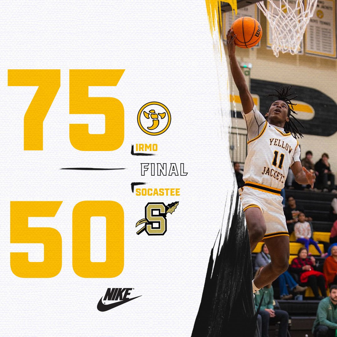Irmo Basketball (@irmobasketball) on Twitter photo 🔥IRMO WINS🔥
Yellow Jackets advance to round 2 with a win over Socastee!
We travel to Berkeley on Friday!
<a href="/rabb2tuff_/">Jeremy “Rabb” Anderson</a> 17pts 5reb
<a href="/Christi59172637/">Christian Brown</a> 13pts
<a href="/ap2different_/">Antwoine Pierce</a> 11pts 4ast
<a href="/mhopballin/">Matthew Hopkins</a> 10pts 5ast
<a href="/jaden_rivers17/">Jaden Rivers</a> 8pts
<a href="/ewentd1_/">Ethan Singletary</a> 7pts
<a href="/Shon1_3/">Oshon Browman</a> 7pts 4reb 🔥IRMO WINS🔥
Yellow Jackets advance to round 2 with a win over Socastee!
We travel to Berkeley on Friday!
<a href="/rabb2tuff_/">Jeremy “Rabb” Anderson</a> 17pts 5reb
<a href="/Christi59172637/">Christian Brown</a> 13pts
<a href="/ap2different_/">Antwoine Pierce</a> 11pts 4ast
<a href="/mhopballin/">Matthew Hopkins</a> 10pts 5ast
<a href="/jaden_rivers17/">Jaden Rivers</a> 8pts
<a href="/ewentd1_/">Ethan Singletary</a> 7pts
<a href="/Shon1_3/">Oshon Browman</a> 7pts 4reb