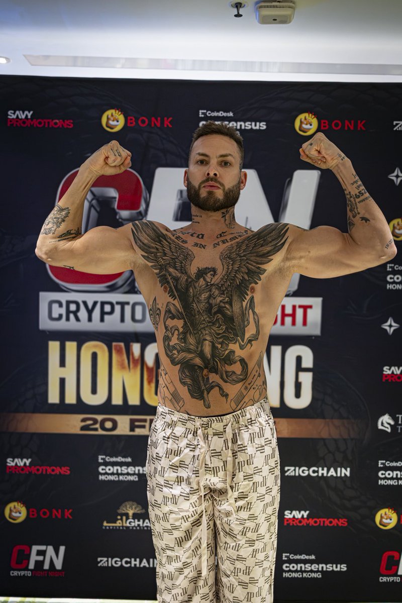 THE MAIN EVENT HAS OFFICIALLY HIT WEIGHT⚖️

<a href="/crypto_bitlord7/">Crypto Bitlord</a> IS ZONED IN 🔥

[ #CFN | <a href="/consensus_hk/">Consensus Hong Kong</a> | Feb 20th | 🔗 in bio ]