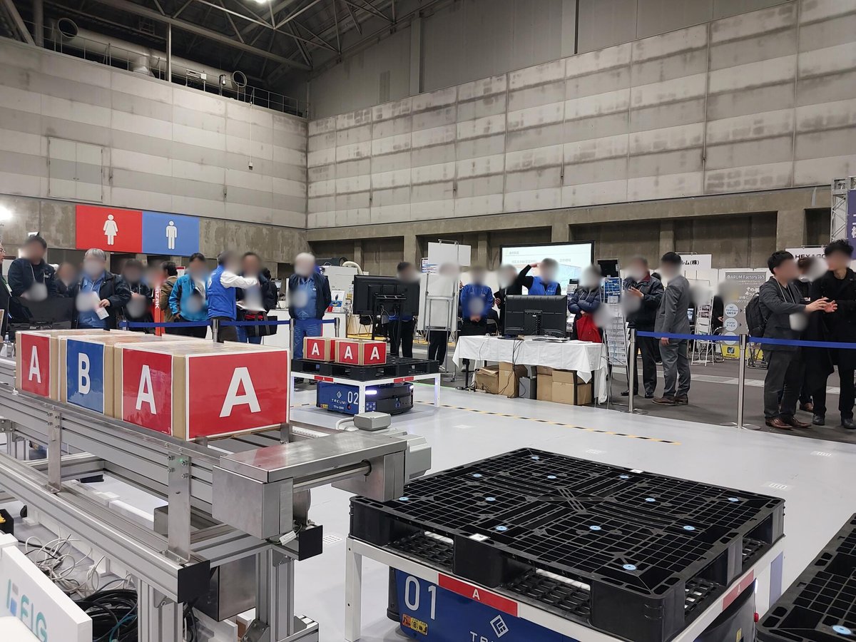 Primecast_corp's tweet photo. ＼ #中部機械加工システム展 に出展しました ／

展示ブースでは
AGV×AMR×WCS×AIカメラ連携を披露し
大変ご好評いただきました🤖

ご来場いただいた皆さま、本当にありがとうございました✨

≪展示会の詳細はコチラ≫
https://t.co/AY6UzOcJl9

#ロボット #物流システム https://t.co/PchiGOskRO