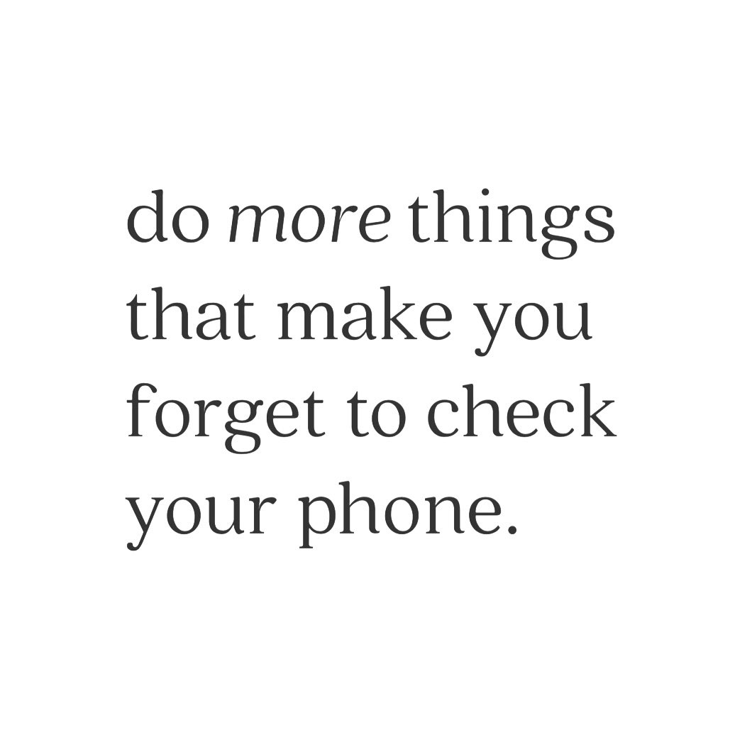 An important reminder: