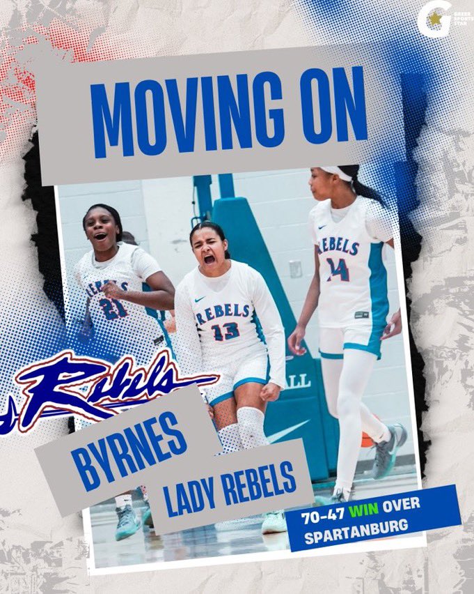 Round 2 THURSDAY double header with <a href="/bhsrunninrebels/">Byrnes Runnin Rebels</a>  at Blythewood 6:00 and 7:30!! Lets go Rebels 🏀❤️💙