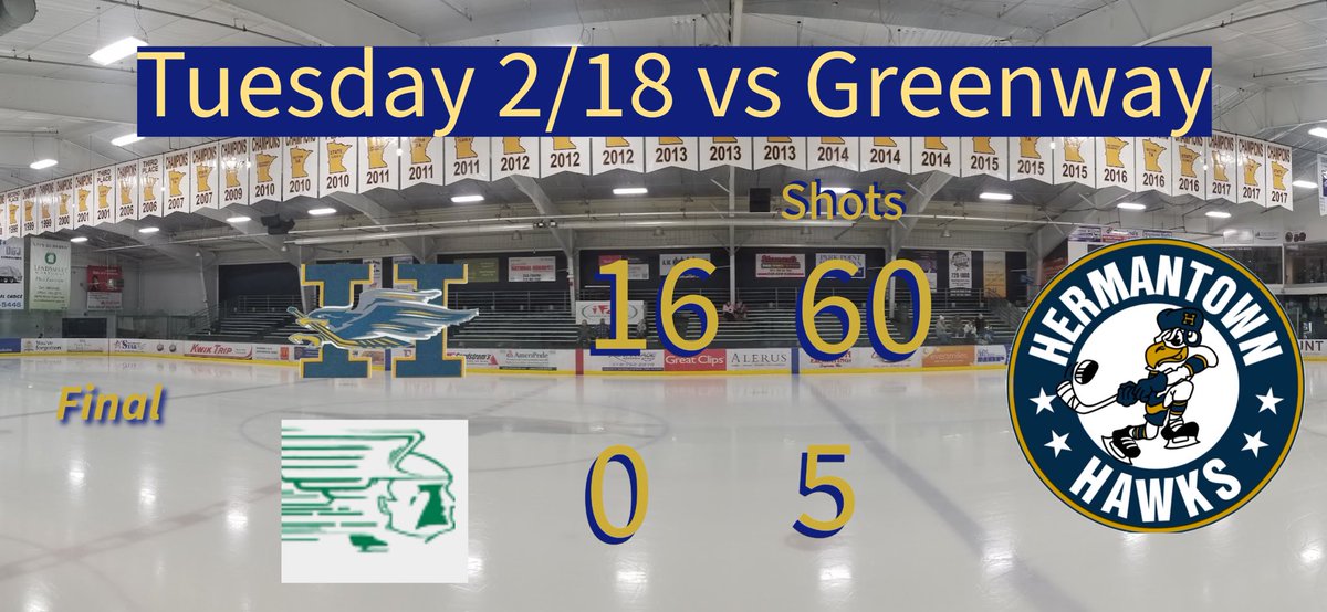 Hermantown Hockey (@haha_hockey) on Twitter photo 