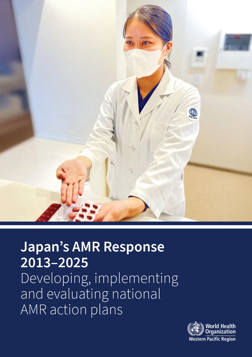 #AntimicrobialResistance or AMR occurs when bacteria, viruses, fungi and parasites no longer  respond to antimicrobial medicines such as antibiotics. A leader in the fight against #AMR in the Asia-Pacific region, Japan 🇯🇵 highlights some key lessons from their AMR response in a