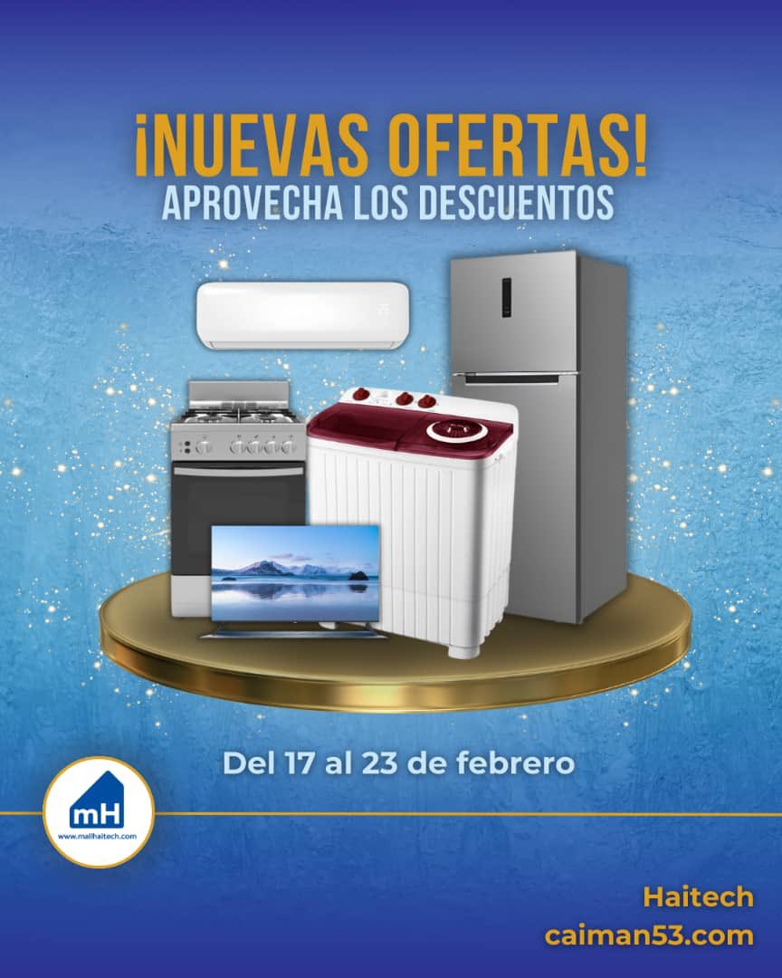#Rebajas

✨ ¡Rebajas que te van a encantar! 

🛒 Aprovecha los mejores precios y renueva lo que necesitas al mejor costo. 

🔊 Descúbrelas en nuestra web, solo hasta el 23 de febrero.

🏡 ¡Tu hogar merece lo mejor!

📲 Web: caiman53.com/user/signUp?re…