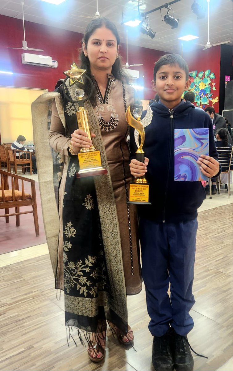 ASOSE/SOE, Dwarka Sector 22 (@asosedwarka) on Twitter photo Bringing home the victory! 🏆✨ Our region clinches the top spot in the State-Level Mental Math Quiz, with young genius Athom Sinha (5th B) leading the way! 🌟 #ProudMoment #MentalMathChamp #FutureStars <a href="/Dir_Education/">DIRECTORATE OF EDUCATION Delhi</a> Bringing home the victory! 🏆✨ Our region clinches the top spot in the State-Level Mental Math Quiz, with young genius Athom Sinha (5th B) leading the way! 🌟 #ProudMoment #MentalMathChamp #FutureStars <a href="/Dir_Education/">DIRECTORATE OF EDUCATION Delhi</a>