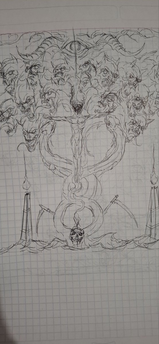 NestorAvalosZar's tweet photo. BLACK FLAME - drafts & ideas / editorial project
Anticosmic / Satanism π₯β οΈπ₯
#darkart #darkartist #mexicanartist #nestoravalosart #drafts #sketch #anticosmic #occultart https://t.co/MRA9PYVcKp