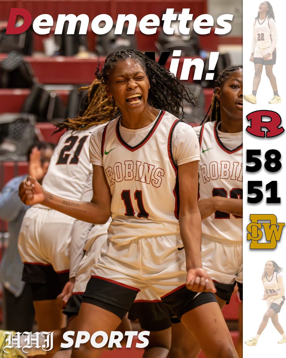 The Demonettes overcame a tough Southwest DeKalb team to advance to this year's Sweet 16! Trinitee Thomas led scoring with 19 points. Chyann Phillips, who extended her defensive intensity to the offensive end tonight, finished with 12 points. Korveanna Slaughter had 11 points.