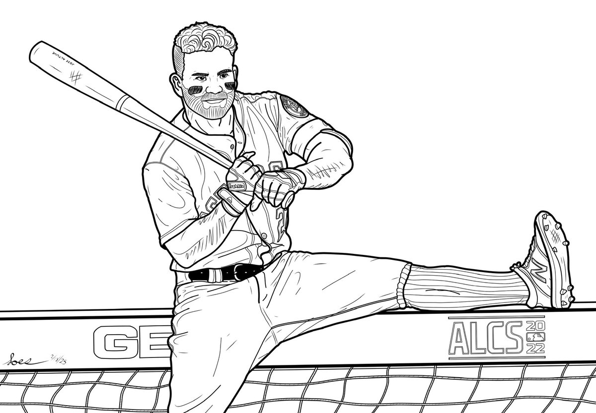AstrosGirl1998's tweet photo. I haven't posted anything in forever so have some #josealtuve  #astros #baseball #art colored version coming soon! https://t.co/mnNgA89z9g