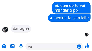 até o momento esse é o print mais engraçado da internet
