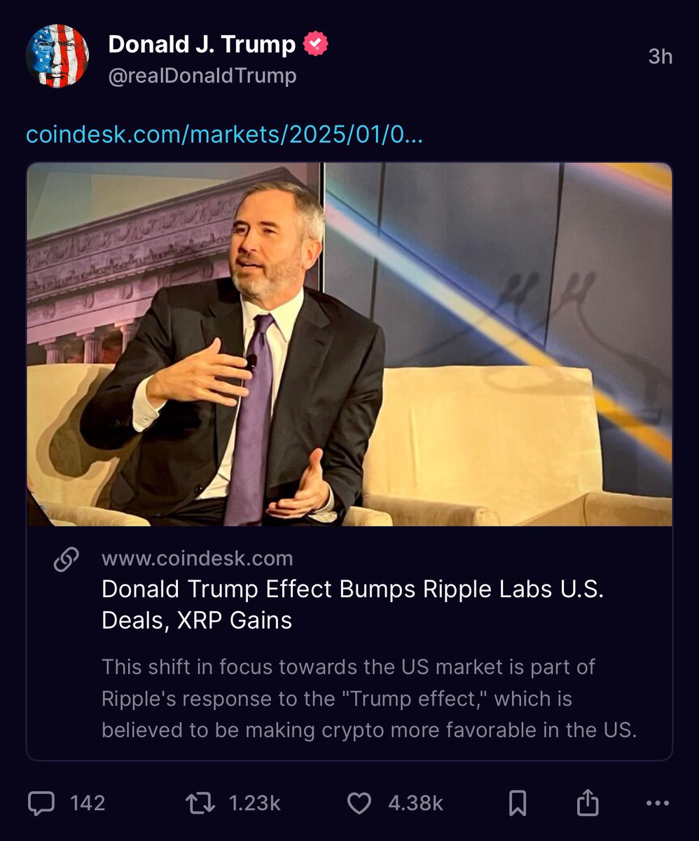 BankXRP's tweet image. Donald Trump posted two articles about ripple on TruthSocial back to back 🇺🇸🇺🇸🇺🇸🇺🇸🇺🇸🇺🇸

👀 Link truthsocial.com/@realDonaldTru…