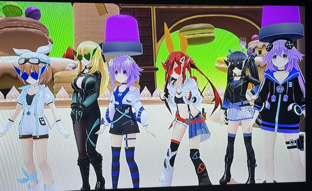 Every game should have customizable characters that are put into cutscenes.
#Neptunia