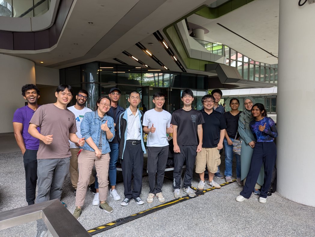 michinaoh's tweet image. Group photo in February 2025. Welcome to the group, Joachim, Krithika, Aniket and Naoto. Let's do amazing things :)