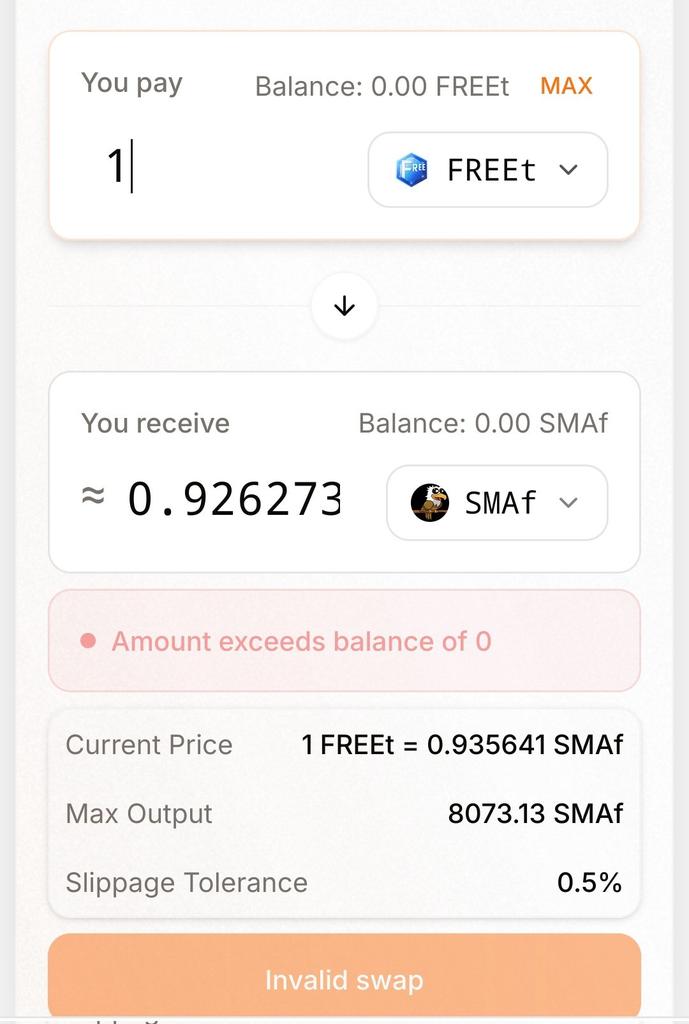 Dannaviet68's tweet photo. Right now, our Dex is Working for Swap Meme Coin To Meme Coin, You can swap Listed Project Meme Coin to Other Listed Project Meme coin. This is Not For #SDA , #WSDA , Coin Value depends on Market trading and Self Liquidity by Coin Owner & Partners. https://t.co/E2KgURllBF
