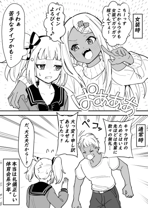 男の娘界の後輩 