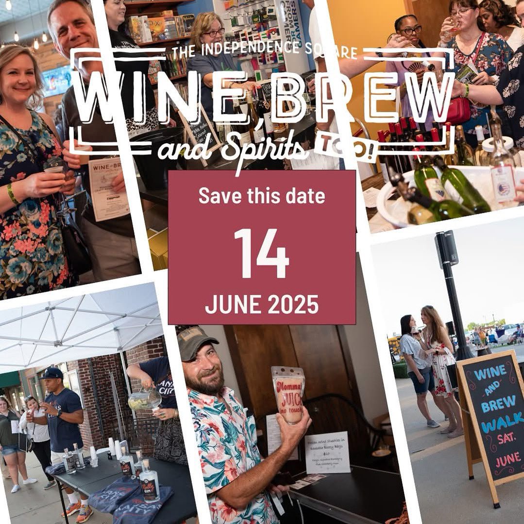 **SAVE THE DATE**
15th Annual Wine, Brew and Spirits, too! 
Saturday, June 14
5 - 9pm
VIP ticket holders start an hour early

Additional details coming soon!