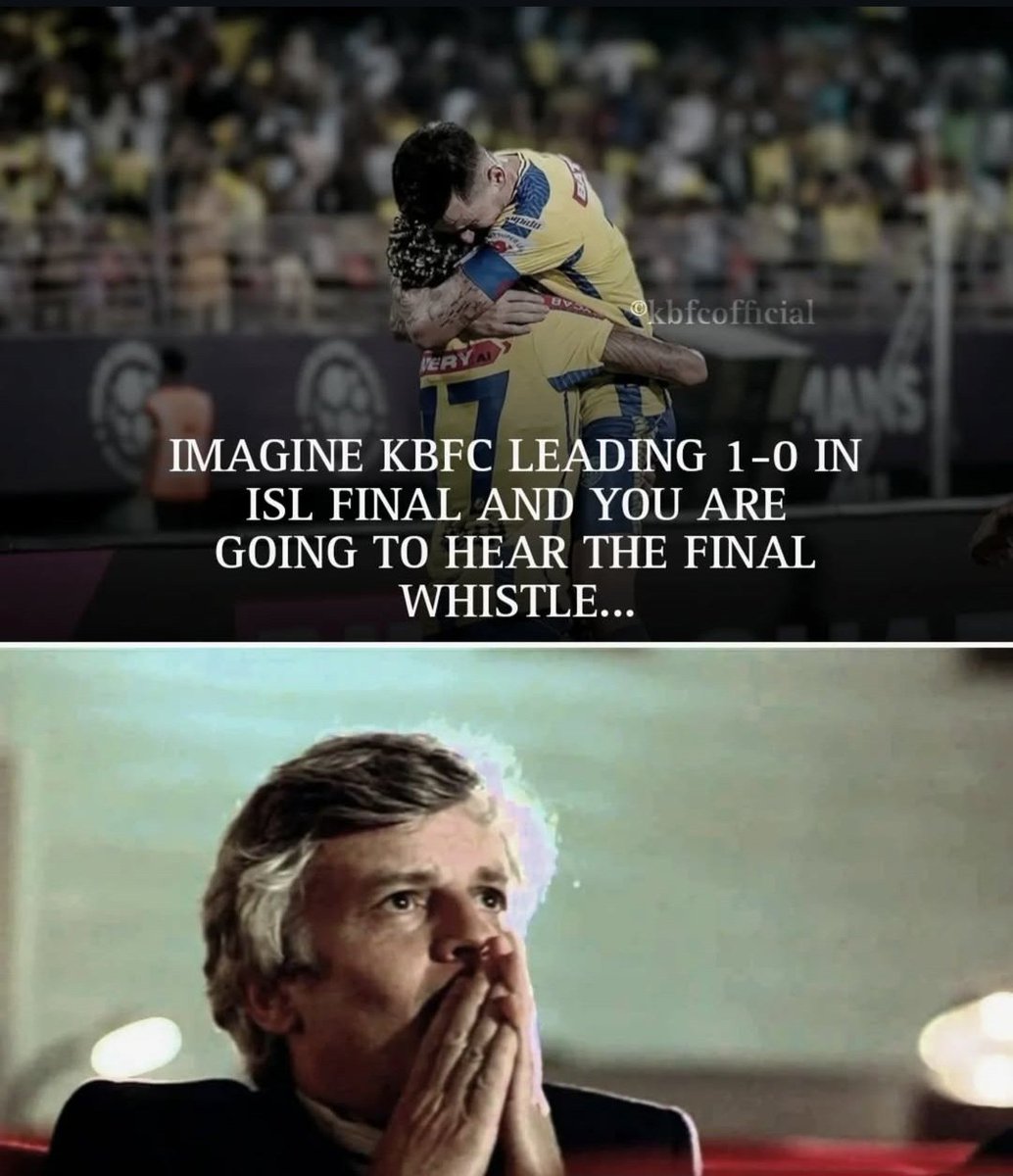 PETER_PAR_KER's tweet image. 🤞🏻🥹

#KBFC #KeralaBlasters #UnitedForBetterBlasters