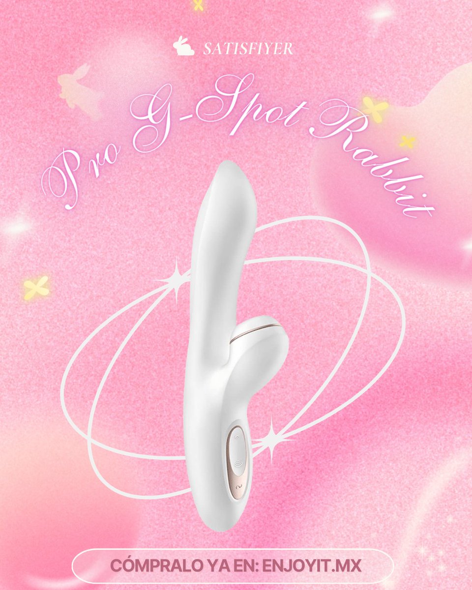 ✨ Conoce el Satisfyer Pro G-Spot Rabbit ✨

Este innovador vibrador está diseñado para llevarte al límite con doble estimulación
🎁 Haz tu compra hoy y consiéntete con el envío discreto 

#SatisfyerProGSpotRabbit #NuevoAñoNuevasSensaciones #DobleEstímulo #EnvíoDiscreto