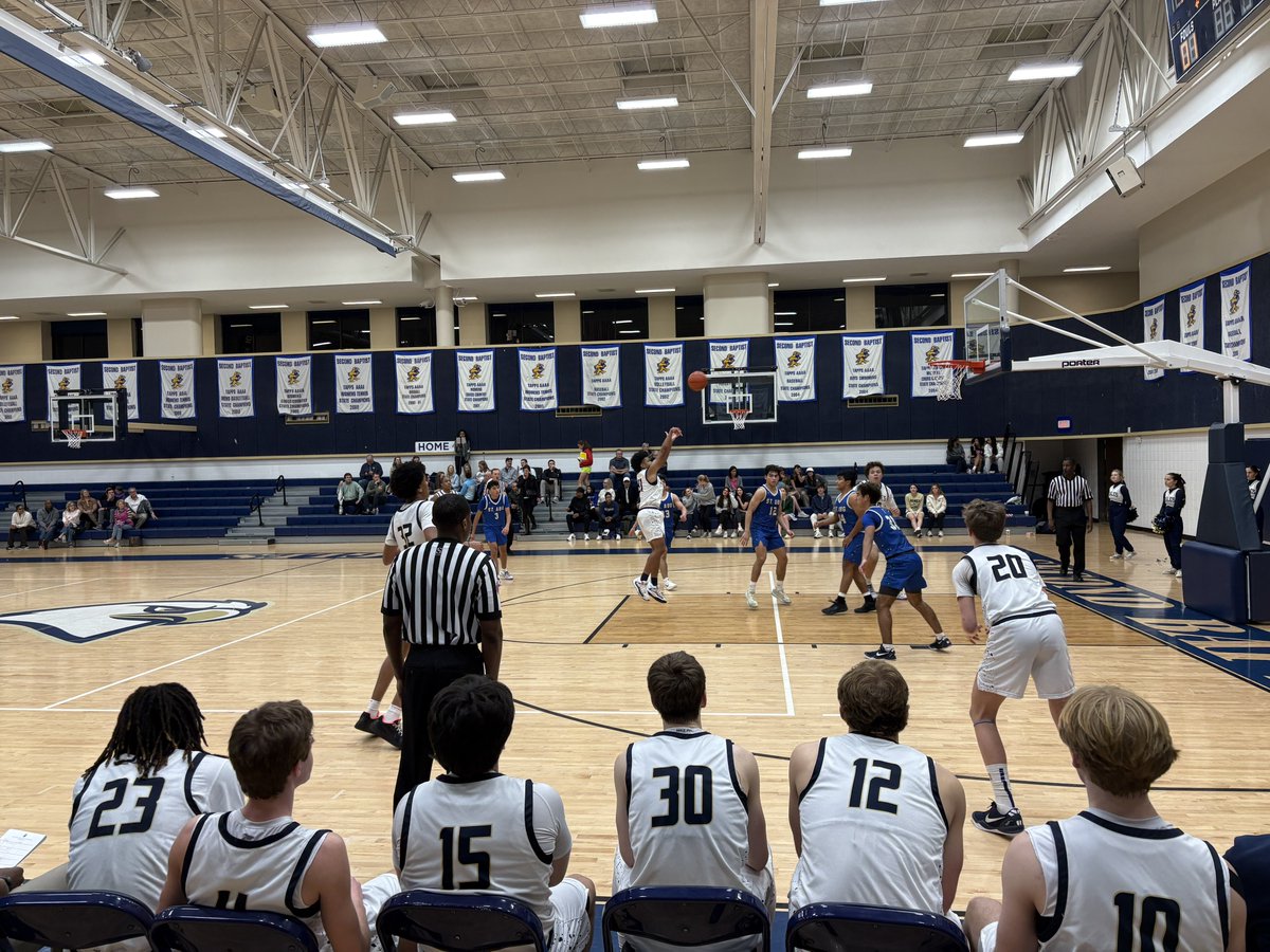 SecondBaptistSchoolAthletics (@sbs_athletics) on Twitter photo Varsity Men’s Basketball: FINAL
<a href="/TAPPSbasketball/">TAPPS Basketball</a> Area Playoffs
#SBSeagles advance past Laredo St. Augustine 84-59. Varsity Men’s Basketball: FINAL
<a href="/TAPPSbasketball/">TAPPS Basketball</a> Area Playoffs
#SBSeagles advance past Laredo St. Augustine 84-59.