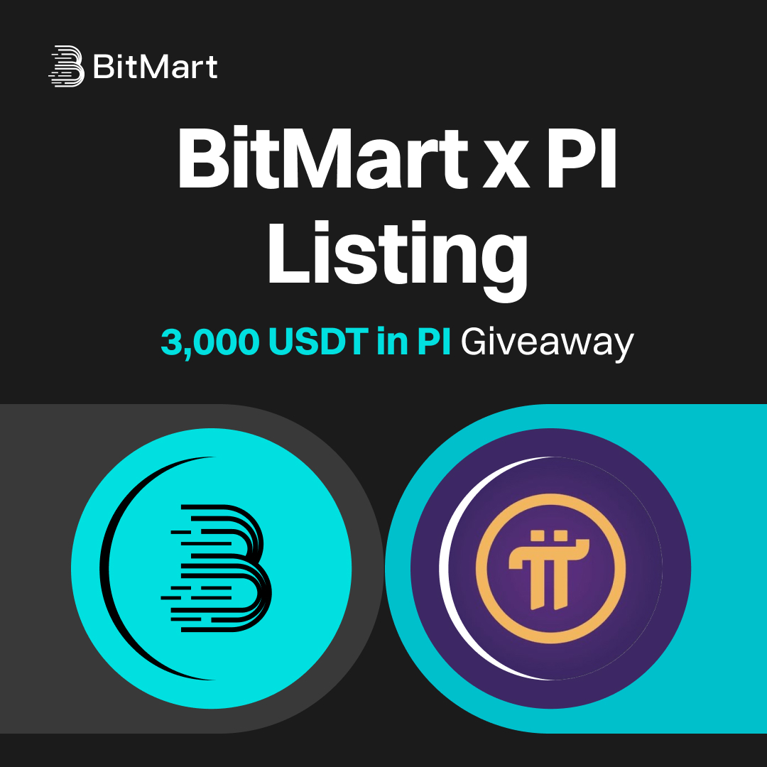 $PI X #BitMart 3,000 USDT in #PI #Giveaway is HERE! 🎁

To Enter:
1️⃣Follow us &amp; <a href="/PiCoreTeam/">Pi Network</a>
2️⃣Quote RT with hashtag #BitMart $PI &amp; tag 3 #PI fans
3️⃣Fill: gleam.io/n0Emg/bitmart-…

#Crypto #Airdrop