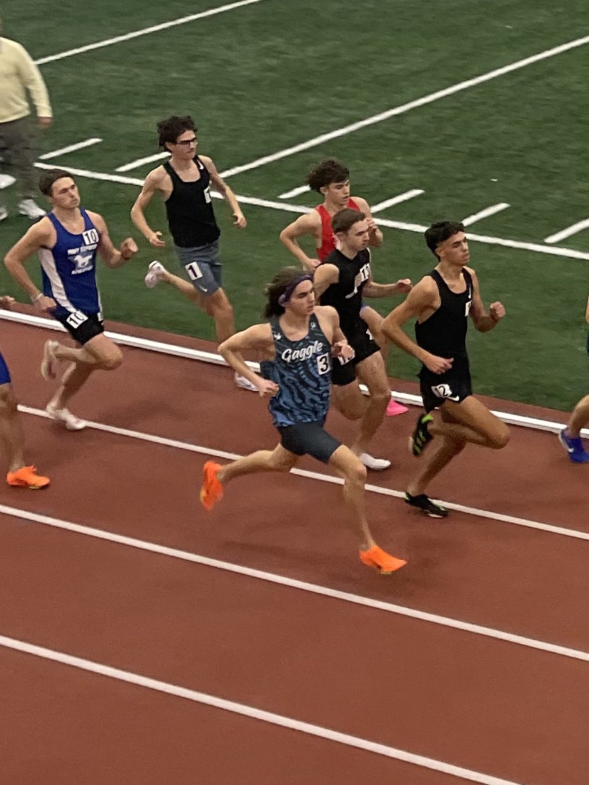 Season opener the other day @ NW Missouri indoor. 2:00.72