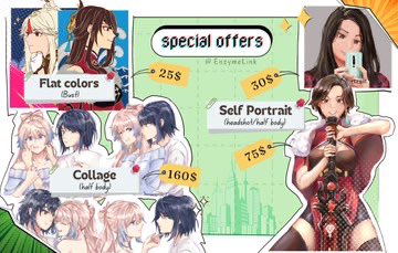 EnzymeLink's tweet image. Im accepting art commissions :)