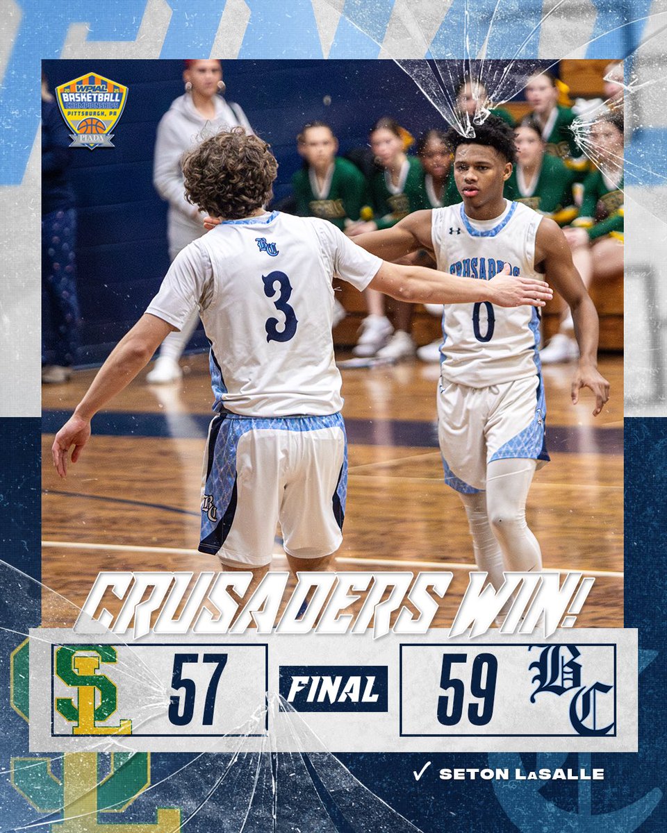 Bishop Canevin Basketball (@canevin_bb) on Twitter photo CRUSADERS WIN AND ARE QUARTERFINALS BOUND โผ๏ธโ๏ธ
Drew Allen leads the way for us with 1๏ธโฃ5๏ธโฃ points and what a clutch fourth quarter from <a href="/maddix_jackson/">Jackson Maddix</a> with two MASSIVE three pointers ๐ช CRUSADERS WIN AND ARE QUARTERFINALS BOUND โผ๏ธโ๏ธ
Drew Allen leads the way for us with 1๏ธโฃ5๏ธโฃ points and what a clutch fourth quarter from <a href="/maddix_jackson/">Jackson Maddix</a> with two MASSIVE three pointers ๐ช