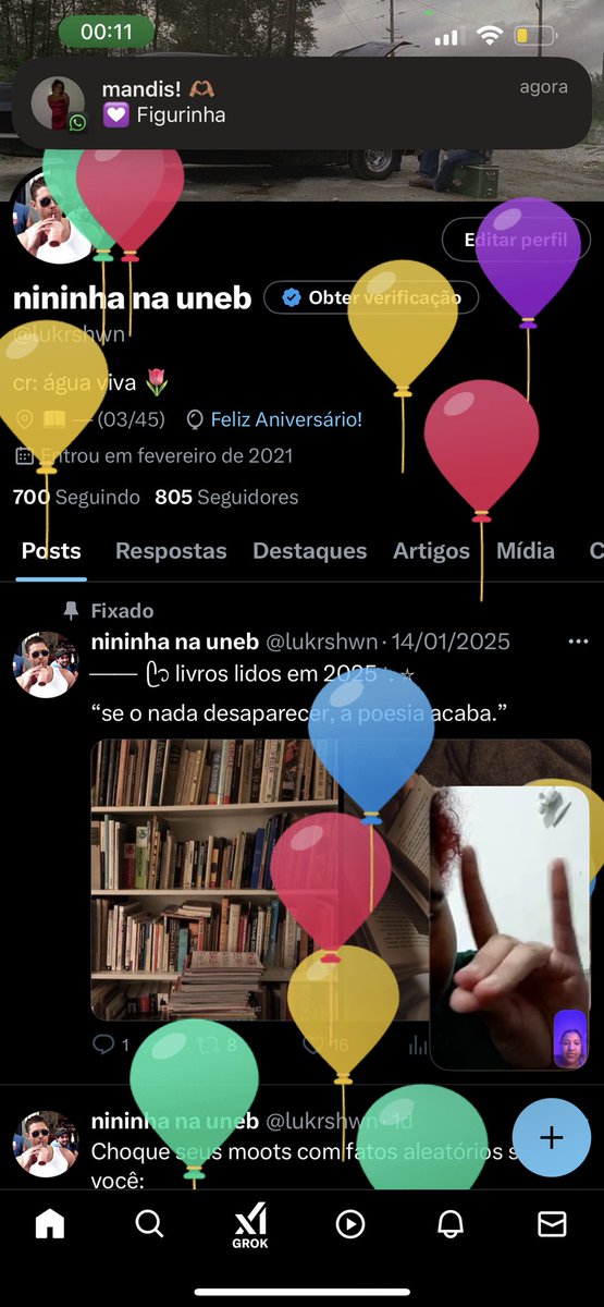 FELIZ ANIVERSÁRIO PRA MIMMMMMM