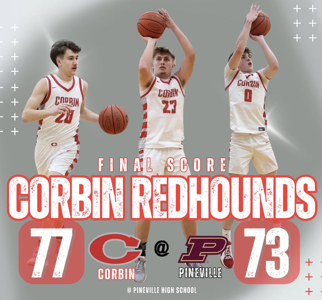 RedhoundHoops's tweet image. The Redhounds travel to Pineville and bring home the win!! #GoHounds 🔴⚪️