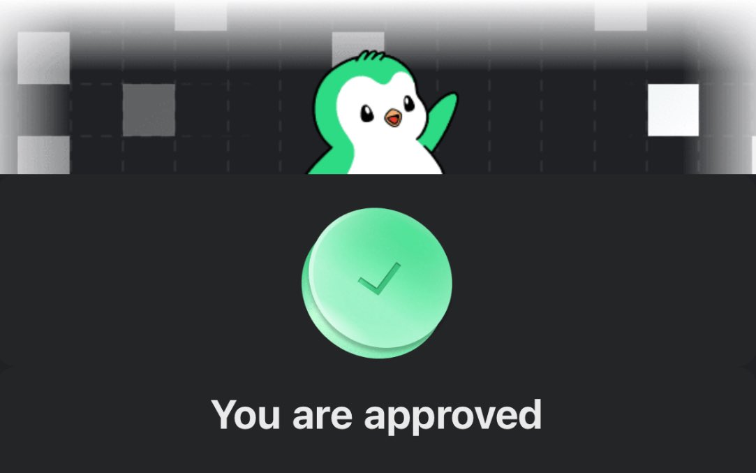 sillybilly's tweet photo. Even if some event happened to bring us down, apparently there are some goods within the same day 🎊

Need some time to recover myself, but gotta make sure this approval won’t go to waste 🫡✳️🐧 https://t.co/qs8rZiOc29