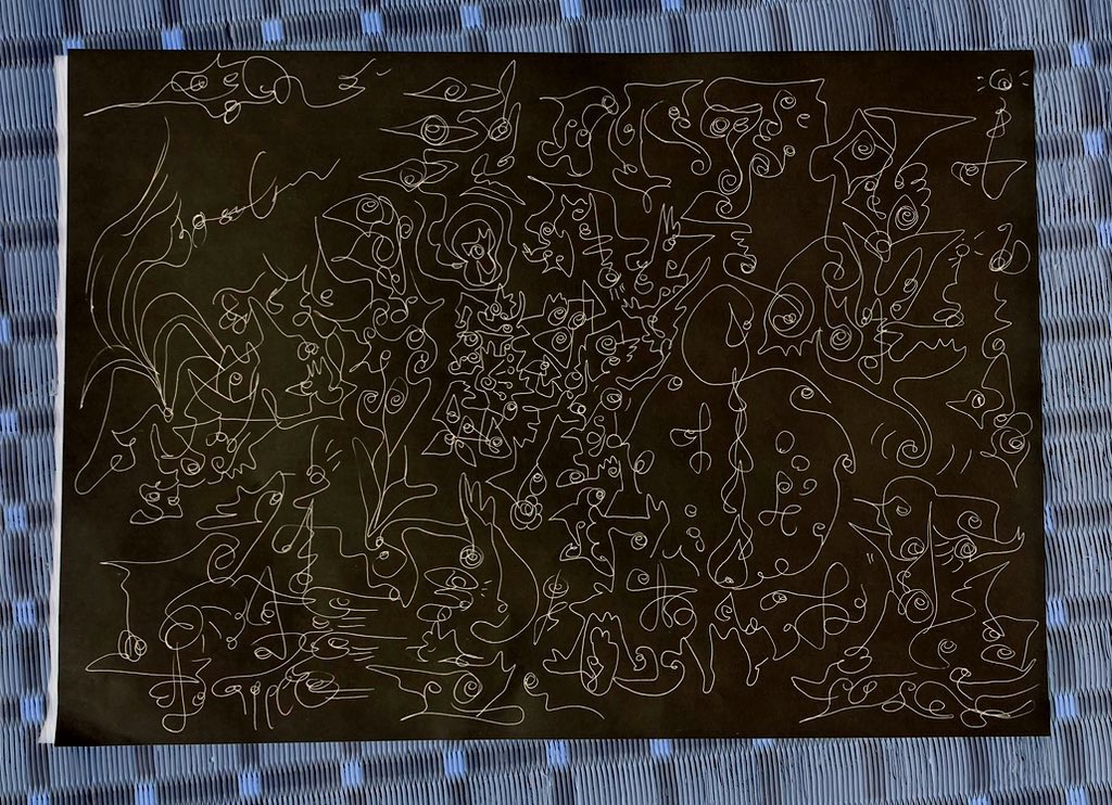 エネルギーアート自動書記アートスピリチュアルアート絵画デジタルアート