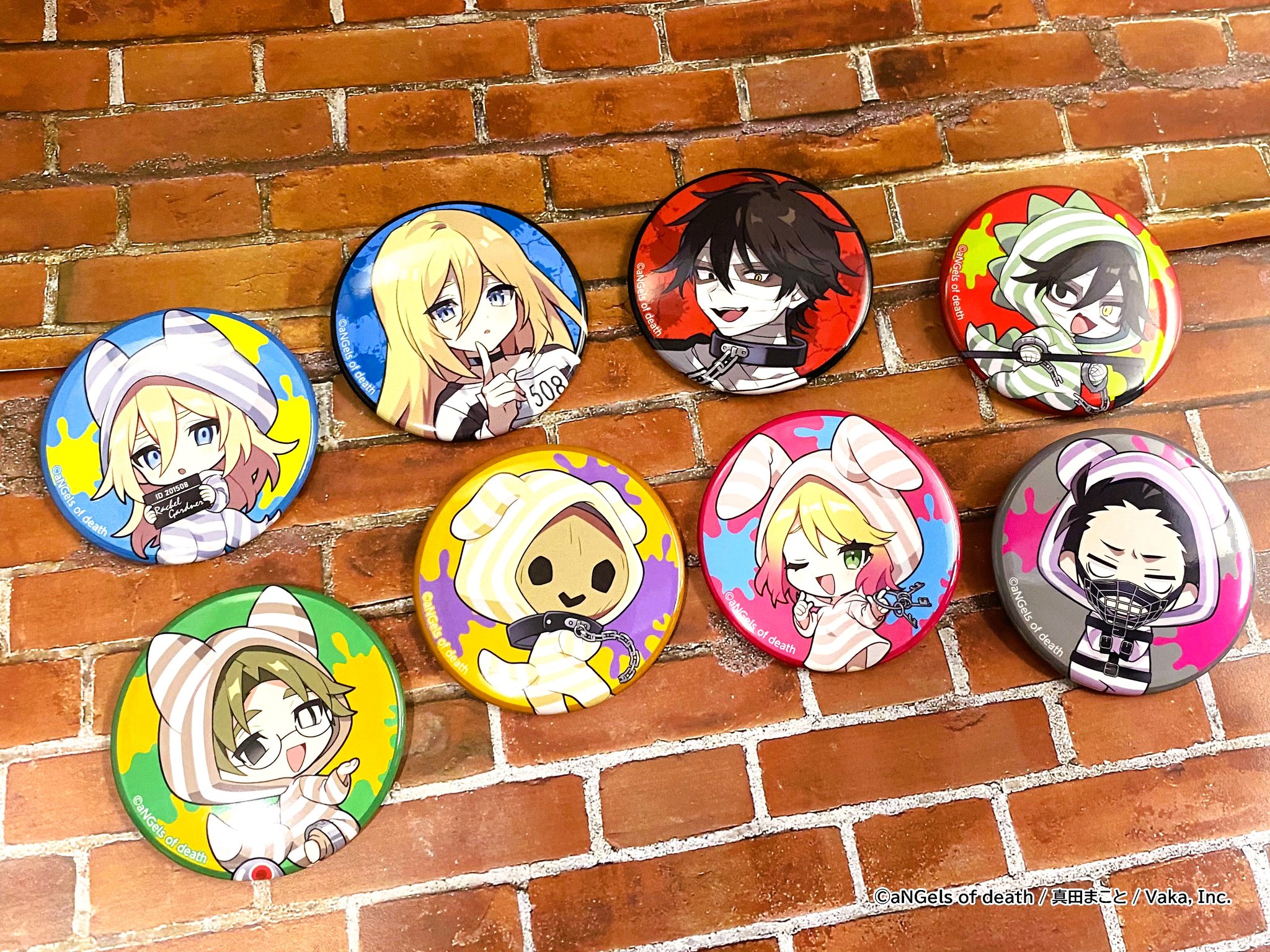 殺戮の天使 レイチェル 缶バッジ Ver.Circus AGF2018限定 稀少 メディコス・エンタテインメント_総合 on X: 