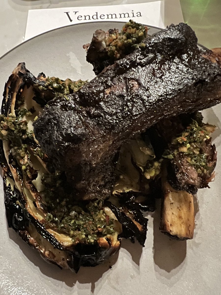 Petite wagyu (small?!) at Vendemmia (I got last one this evening!)