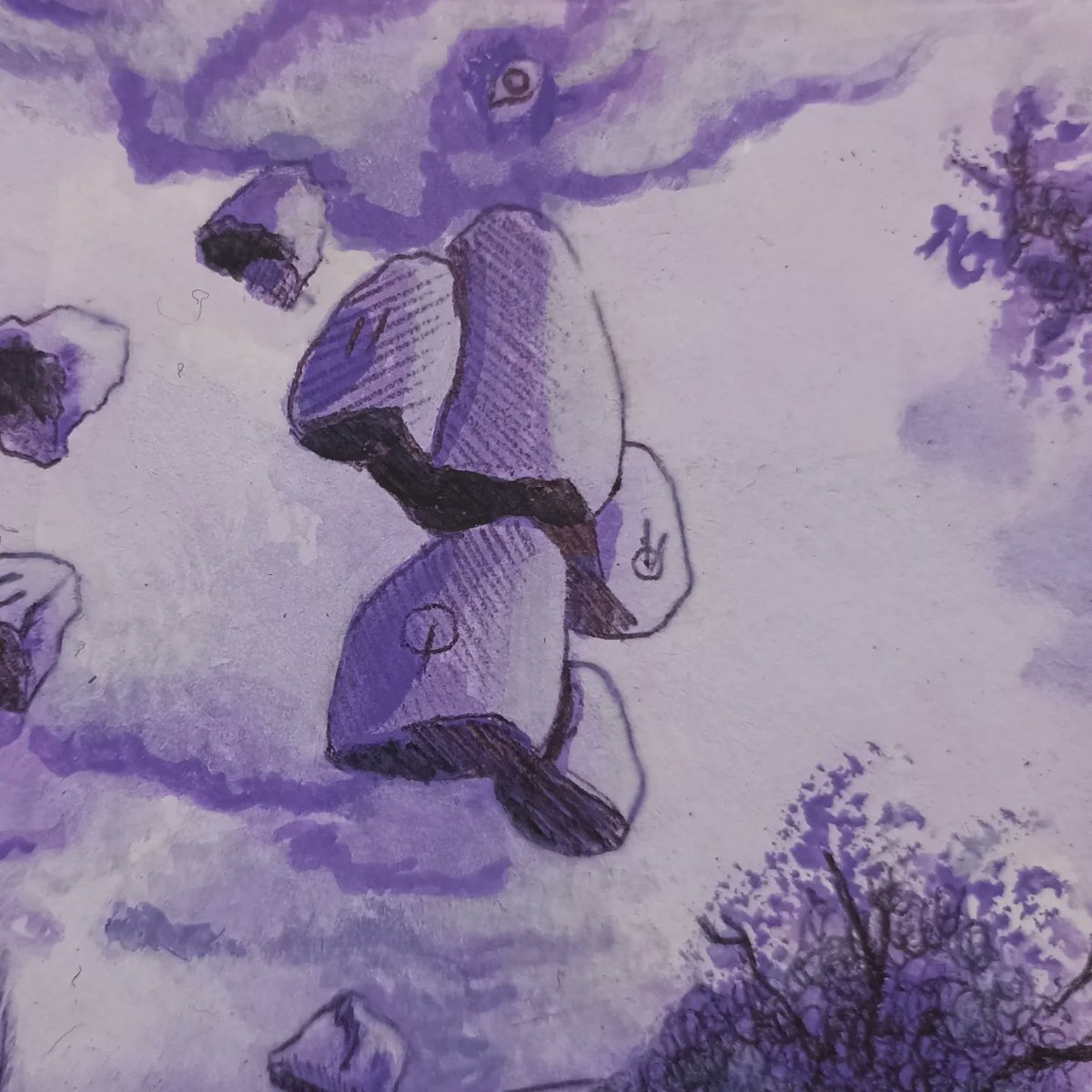 9ChrisBlue's tweet image. A different more "landscape" angle of my work. I like to think about our surroundings more like a magical and mystical place almost surreal, well life itself it's surreal AF