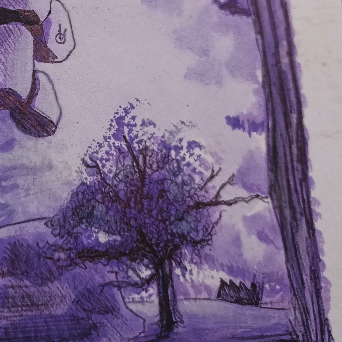 9ChrisBlue's tweet image. A different more "landscape" angle of my work. I like to think about our surroundings more like a magical and mystical place almost surreal, well life itself it's surreal AF