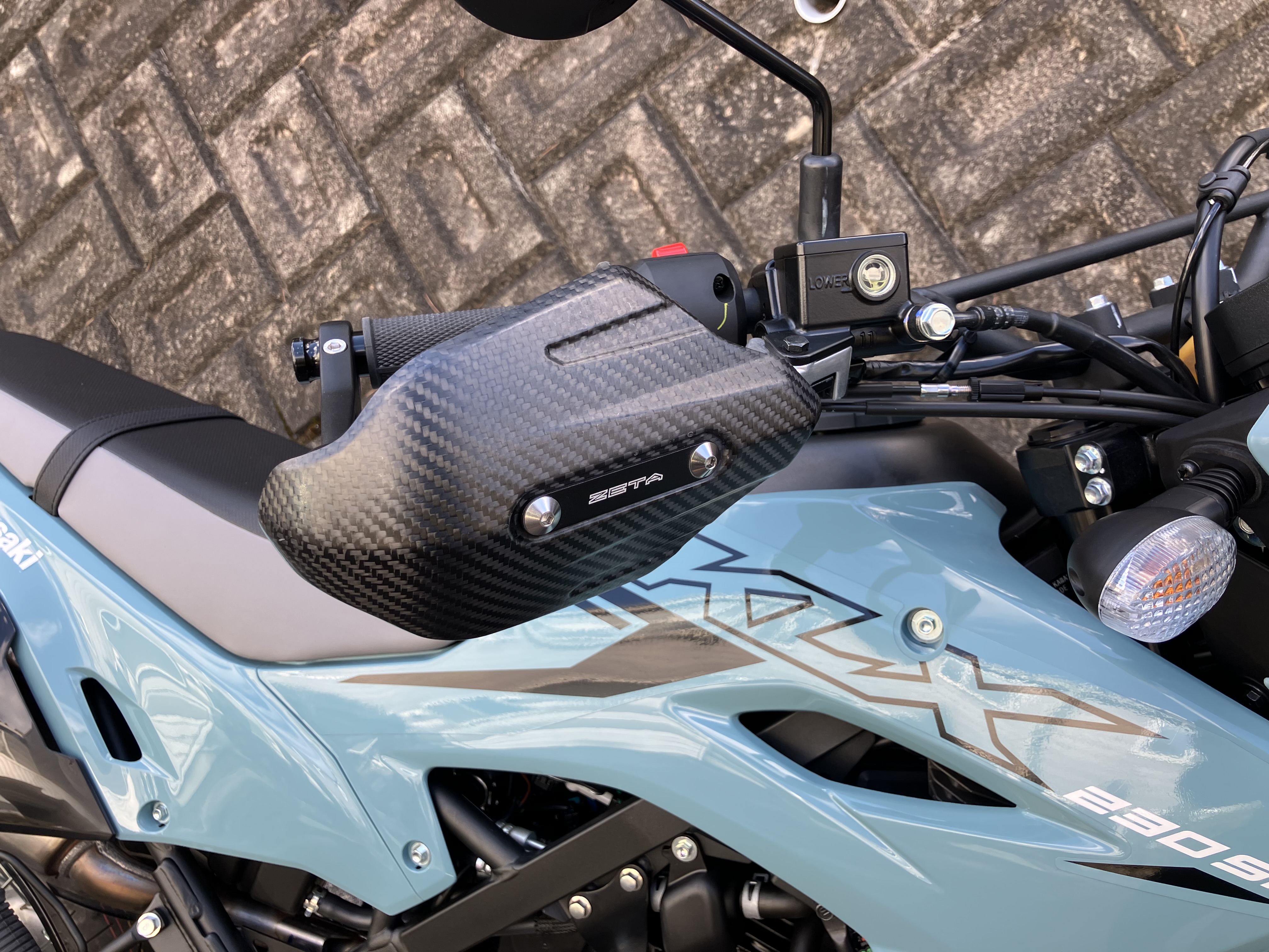 値下げ❗️XR230に　ZETA ハンドガードカーボン ダートフリーク/モト on X: 