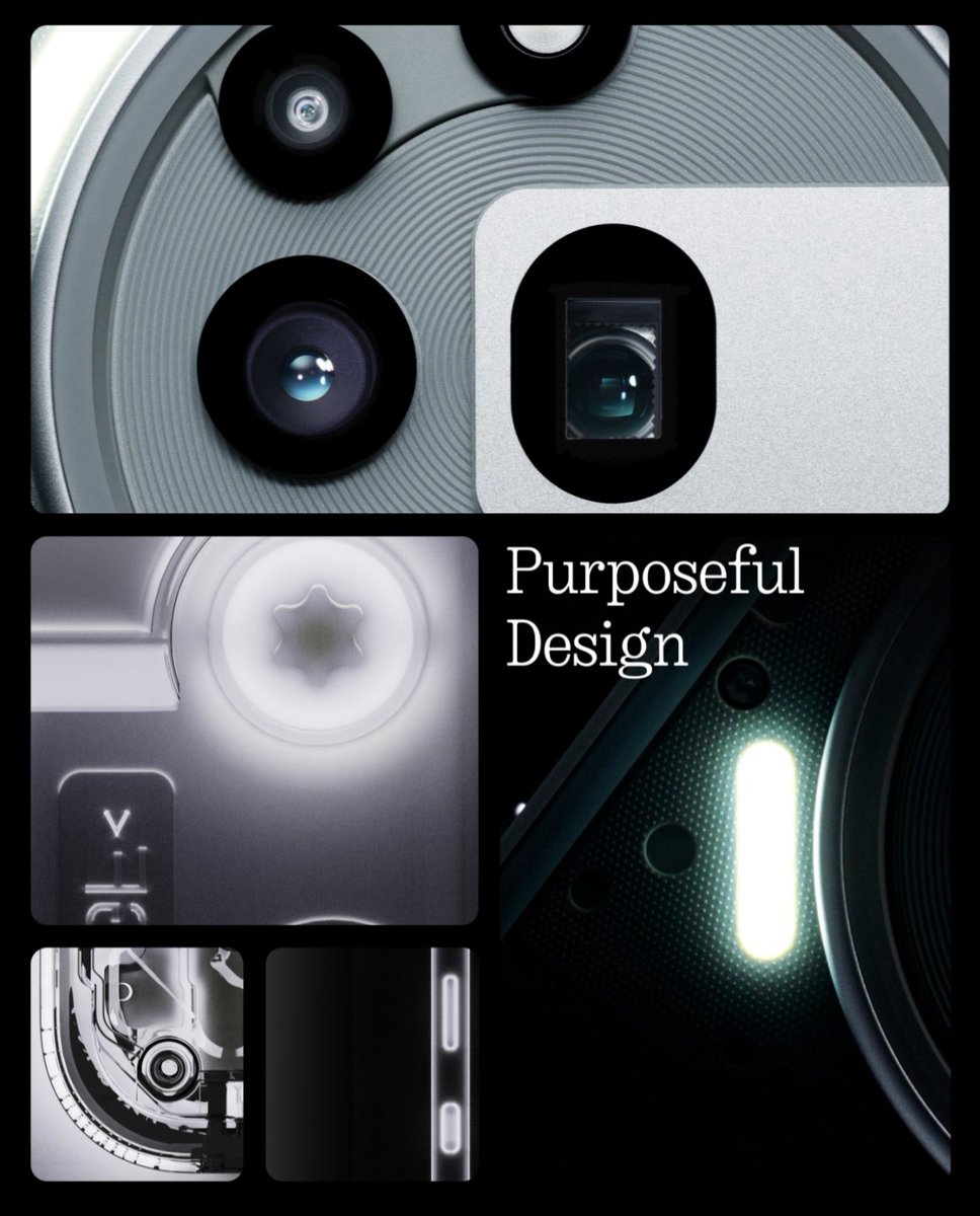 ishanagarwal24's tweet image. First glimpse of what could be the Nothing Phone (3a) Pro camera bump!

Nothing also teased the camera specs in a new video 📸

- 50MP Main
- 50MP OIS Periscope with Sony Sensor
- 8MP Ultra-wide
- 50MP Front

Thoughts? #nothingphone3a #phone3apro