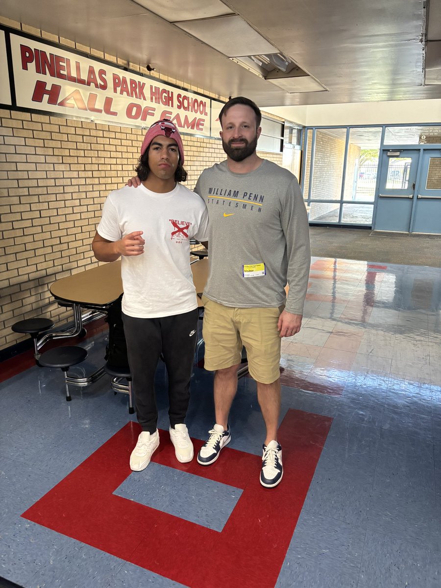 Amari Caro (@_amari_caro) on Twitter photo After a great conversation with <a href="/DLCoachBurns/">Jay Burns</a>, I am blessed to receive an official offer from William Penn University! <a href="/PParkFB/">Pinellas Park Football</a> <a href="/PinellasHSMedia/">Pinellas Highschool Media Group</a> <a href="/CoachGreen_3/">Green Zone preps Recruiting inc.</a> <a href="/coachGales/">Devon Gales</a> <a href="/J5StarsE/">Josh Estremera Sr.</a> After a great conversation with <a href="/DLCoachBurns/">Jay Burns</a>, I am blessed to receive an official offer from William Penn University! <a href="/PParkFB/">Pinellas Park Football</a> <a href="/PinellasHSMedia/">Pinellas Highschool Media Group</a> <a href="/CoachGreen_3/">Green Zone preps Recruiting inc.</a> <a href="/coachGales/">Devon Gales</a> <a href="/J5StarsE/">Josh Estremera Sr.</a>