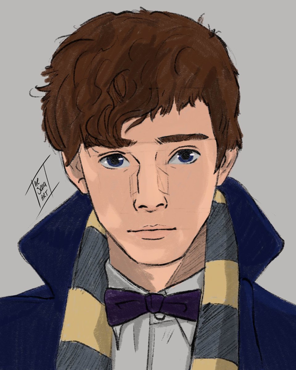 TheRealSaia's tweet photo. we are live!!!! lots of ways to watch and chat :) #digitalart #twitch #procreate @Procreate  #harrypotter #fantasticbeasts #newtscamander https://t.co/DjBVtuRTd5