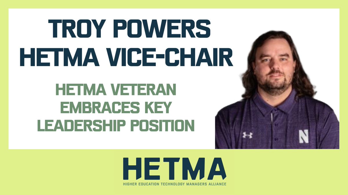 HETMA (@hetma_org) on Twitter photo HETMA Announces Troy Powers as new Vice-Chair at Annual Virtual Conference.
higheredav.com/troy-powers-an…
#avtweeps <a href="/Centxrz/">Troy Powers, CTS</a> #highered #pressrelease HETMA Announces Troy Powers as new Vice-Chair at Annual Virtual Conference.
higheredav.com/troy-powers-an…
#avtweeps <a href="/Centxrz/">Troy Powers, CTS</a> #highered #pressrelease