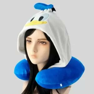 しまむら『ディズニー』プリンセスの寝具、ミッキーとドナルドのネック