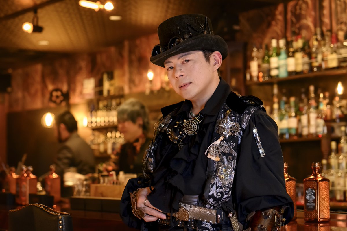 Tao_OSP's tweet image. 第6回 大阪蒸気撮影会『ディーコンパーティ』
本当に飲みながら撮影してもらえる、夢のような企画でした

photo @NkzyRnrmtC 
#TheDeacon #akashicrecords #大阪蒸気撮影会